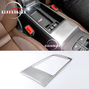 

For Audi A3 15-2017 Steel Center Armrest Storage Container Box Panel Cover Trim