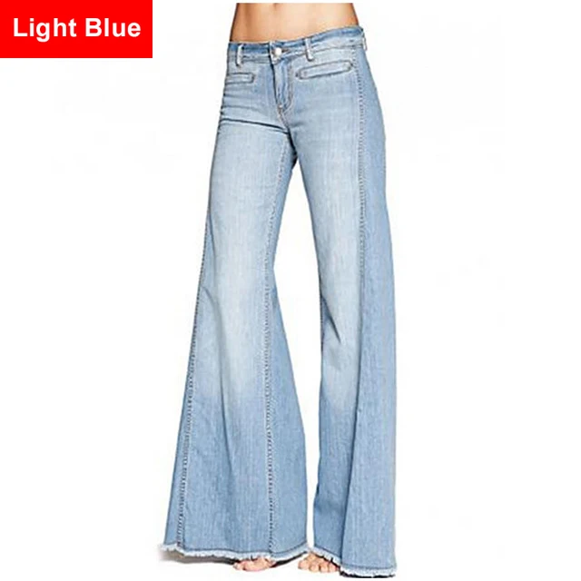 plus size extra flare jeans