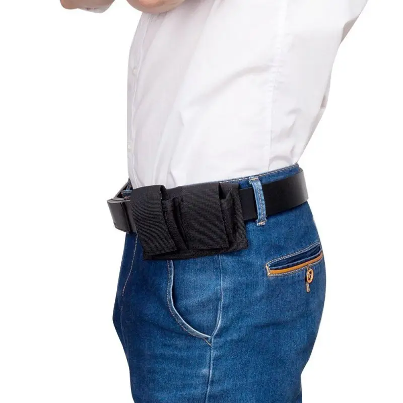 Tactical Double Speed Loader MolleMag Revolver Bag Military Ammo Holder Hunting Accessories Waist Bag Magazine Bag