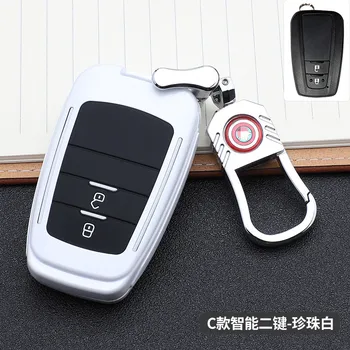 Di alta qualità nuovo caso chiave dell'automobile copertura completa per Toyota Prius Camry Corolla RAV4 C-HR CHR Prado 2018 accessori portachiavi Auto - Di alta qualit nuovo caso chiave dell automobile copertura completa per Toyota Prius Camry Corolla