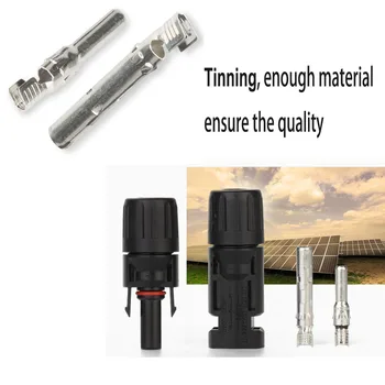 

10 Pairs Solar panel Connector 30A 1000V Male Female IP67 and 1 Pair Spanner Use For 2.5/4/6 mm2 Solar Cable Solar Panel wrench