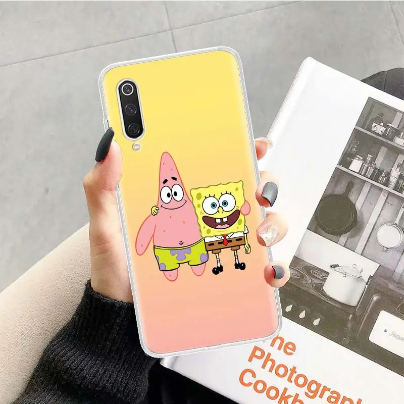 TR315-4 Губка Боб "лучшие друзья" Чехол для спортивной камеры Xiao mi Red mi Note 7 8 Pro 8A 7A 5 5A 6A 4X S2 K20 mi 5X6X9 8 CC9 F1 мягкий термополиуретановый чехол для телефона из термополиуретана - Цвет: TR315-4
