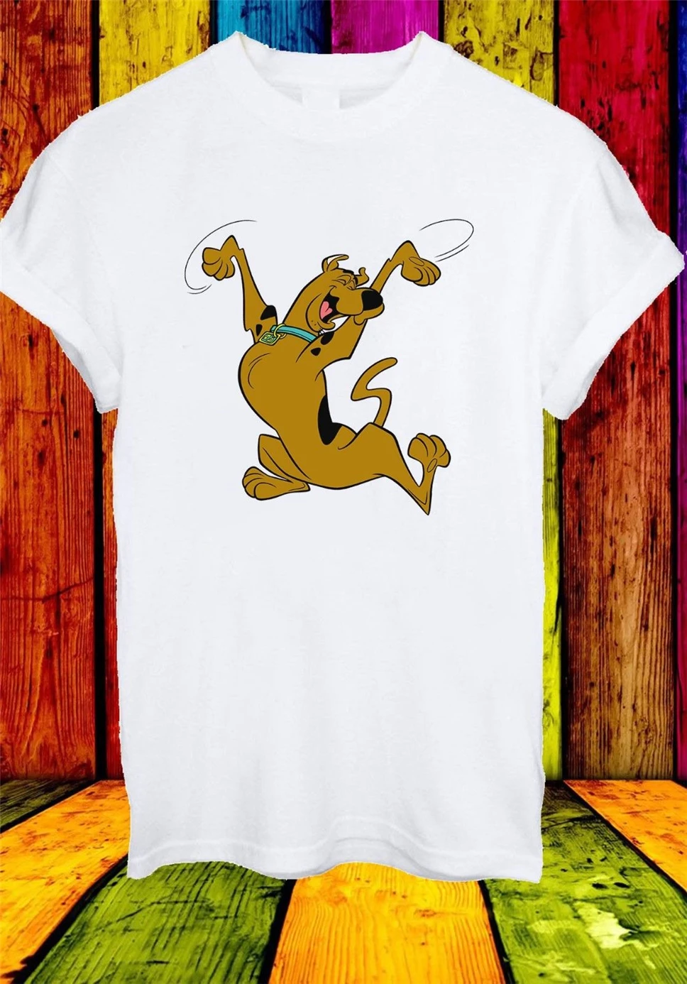 Scooby-Doo Shaggy Fred Velma And Daphne/футболка унисекс с героями мультфильмов 843 цветная