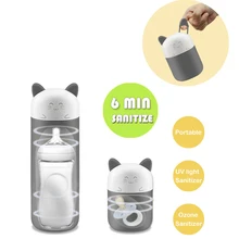 Портативная детская дезинфекция бутылочка для кормления Младенческая Молочная грелка соска стерилизатор соски Регулируемый дорожный детский продукт для кормления