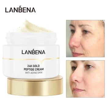 

LBENAN 24K Gold Anti-wrinkle Cream Hyaluronic Acid Moisturizing Anti-aging Shrink Pores Day Cream Repair Nourishing Skin Care