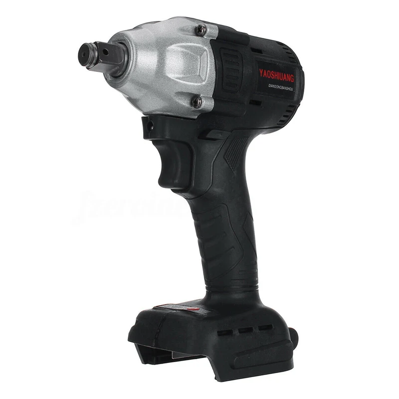 Black Dreamestone 128VF Электрический ударный бесщеточный ключ для батареи Makita Беспроводная электрическая Замена гаечного ключа 630Nm светодиодный электроинструмент - Цвет: Black