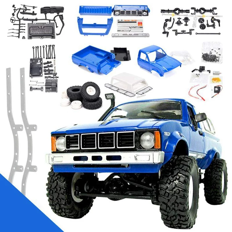 C24 2,4G DIY RC автомобильный комплект с дистанционным управлением автомобиль RC Гусеничный внедорожный автомобиль багги движущаяся машина RC автомобиль 4WD детские игрушки продвижение продаж