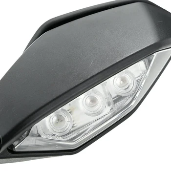 

Motorcycle Accessories Rearview Mirror LED Turn Signal Light for Yamaha YZF R6 2017 YZF R1 2015-2019