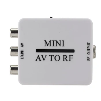 

Mini HD Video Converter Box Rca Cvsb Av To Rf 67.25Mhz 61.25Mhz Video Adapter ,Mini AV To RF Amplifier TV Switcher