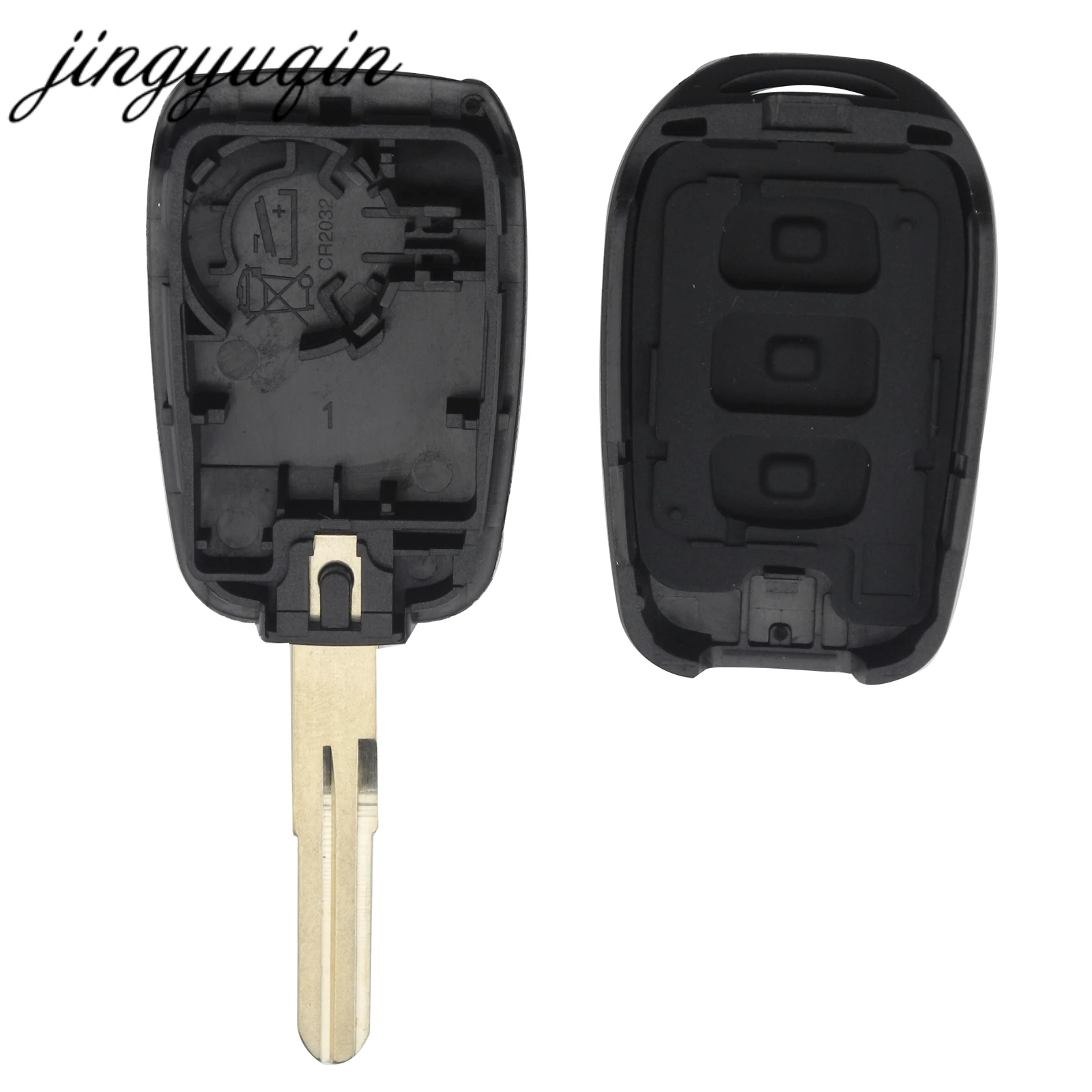 Дистанционный ключ 2/3 кнопка для Renault Duster ключ чехол Fob крышка
