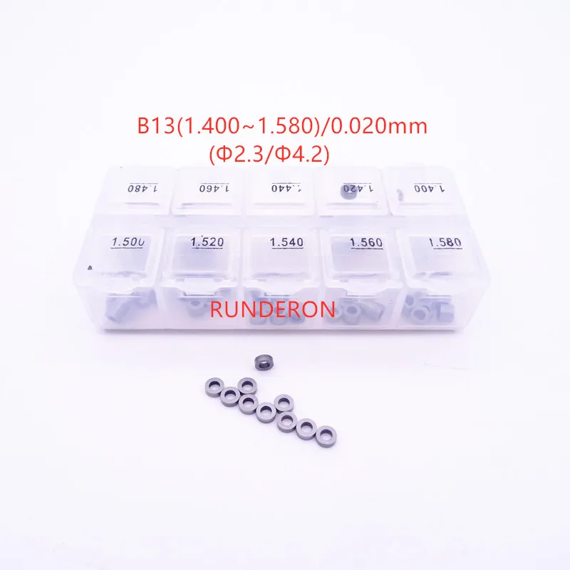 JYJC B13 B14 B16 B22 B26 шайба прокладка Common Rail топливный инжектор регулировочный Комплект прокладок для Bosch 0445 120 серия форсунок 500 шт