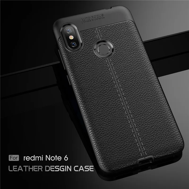 

For Xiaomi Redmi Note 6 Pro Case Silicone Shockproof Phone Case Cover For Xiaomi Redmi Note 6 Pro Back Cover Phone Case Funda