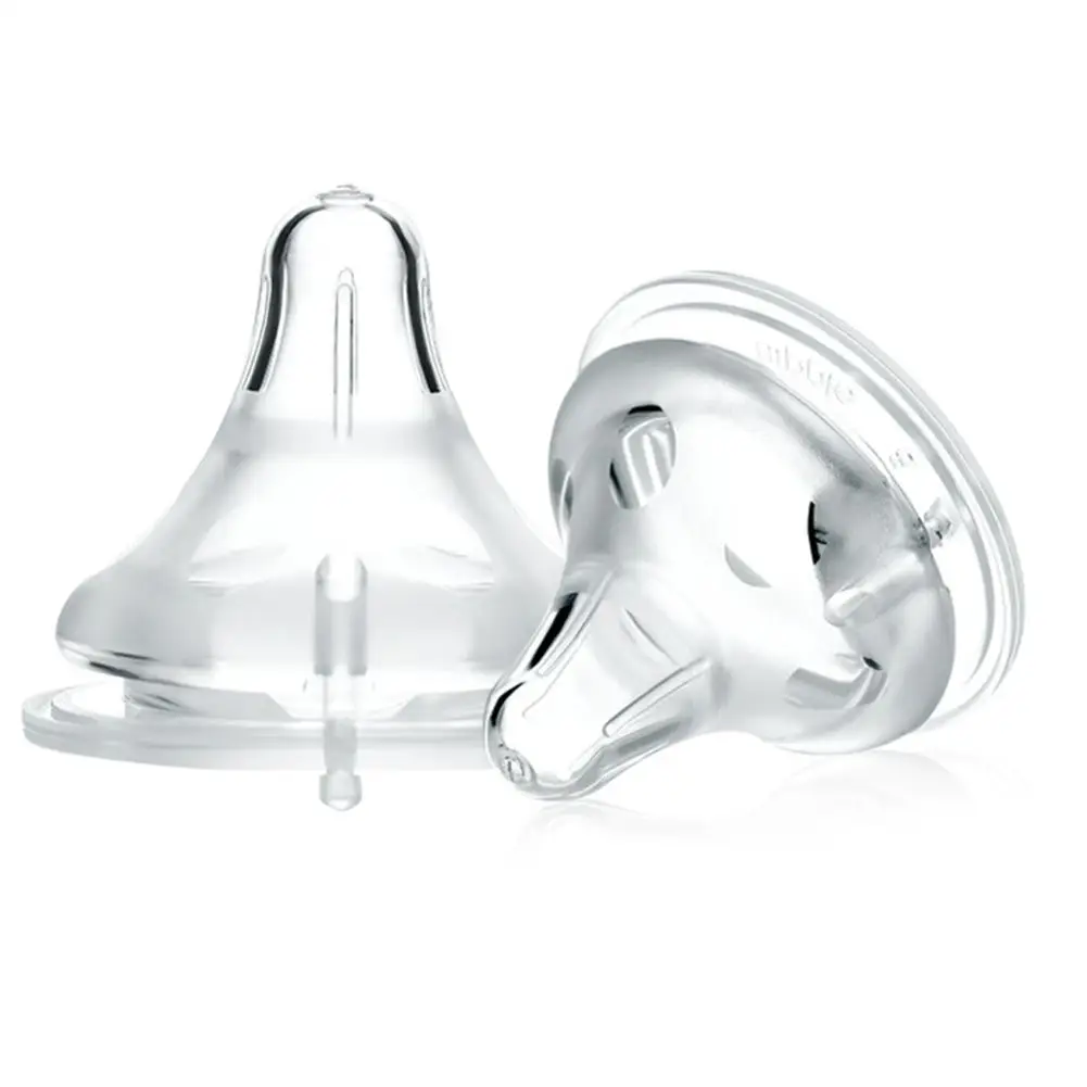 

Philips Avent New Clear Anti-Colic Silicone Wide Neck Baby Milk Bottle Teat Nipple for Protection