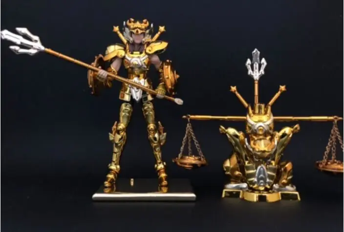 В наличии DDP saint seiya золотые весы Dohko со священным объектом экшн фигурка кукла