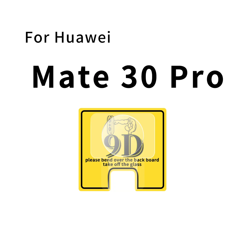 9D Защитная пленка для объектива мобильного телефона huawei mate30 mate30Pro