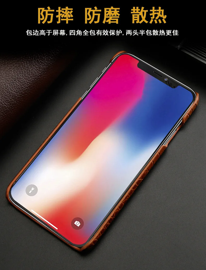 Для iPhone 11 Pro Max 5,8 6,1 6,5 натуральная кожа задняя крышка из крокодиловой кожи натуральная коровья кожа Кнопка открытый женский подарок для девочки