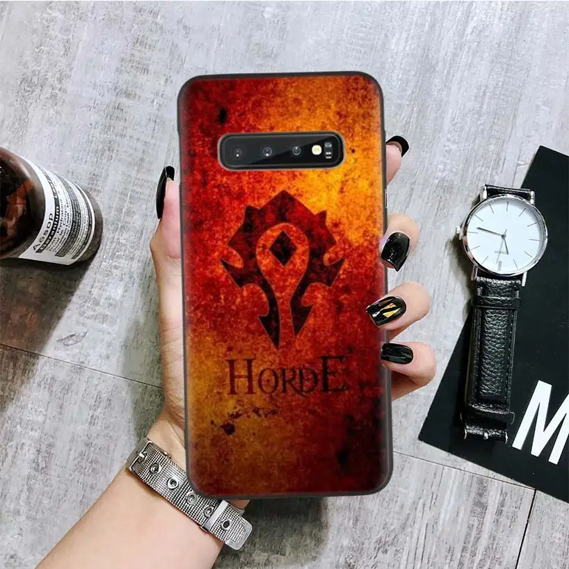 BA117-8 Wows World of Warcrafts черный чехол для телефона samsung Galaxy S10+ Plus Lite Note 10 9 8 S9 S8 J4 J6+ Plus S7 S6 Edge Capa - Цвет: BA117-8