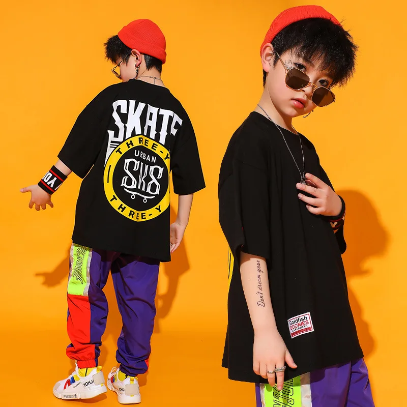 

Children's Hip-hop Boys Hip Hop Costumes for Girls Jazz Dance Clothing Hiphop Dance Performance Clothing