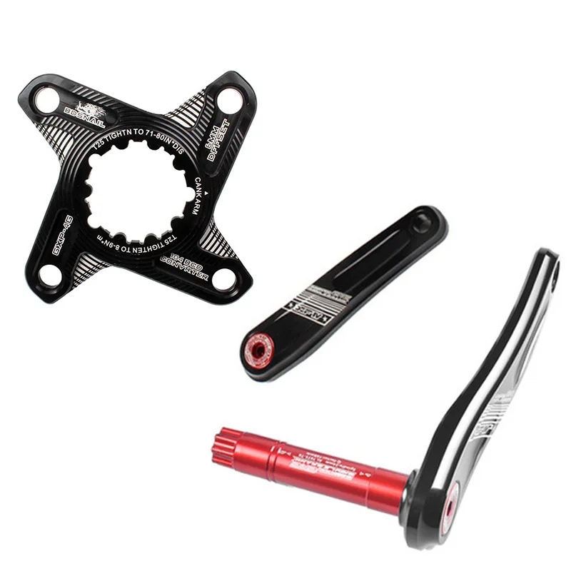 Велосипедный шатун CrankSet 104 BCD конверсионное сиденье нижний кронштейн Mtb велосипедные Шатуны для велосипеда Sram GXP X9 XO XO1 XX1 - Цвет: Crank Conversion