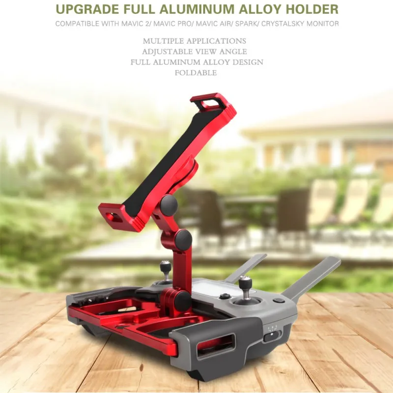 

For DJI Mavic 2 Pro Retractable Controller Mount Folding Tablet/Cellphone Holder For Mavic Pro/Air/Spartk For CrystalSky Monitor