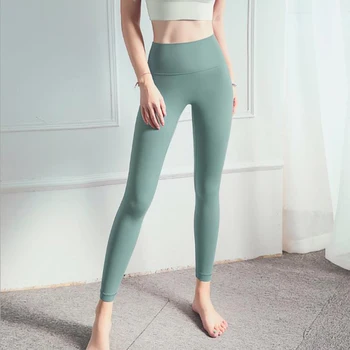 Vnazvnasi Hot Sale Fitness Female Full Length Leggings 11 Colors Running Pants Formfitting Girls Yoga