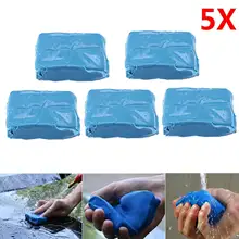 

5 Pcs Clay Detailing Bar Car Valeting Auto Cleaning Magic Wax Wash Sponge