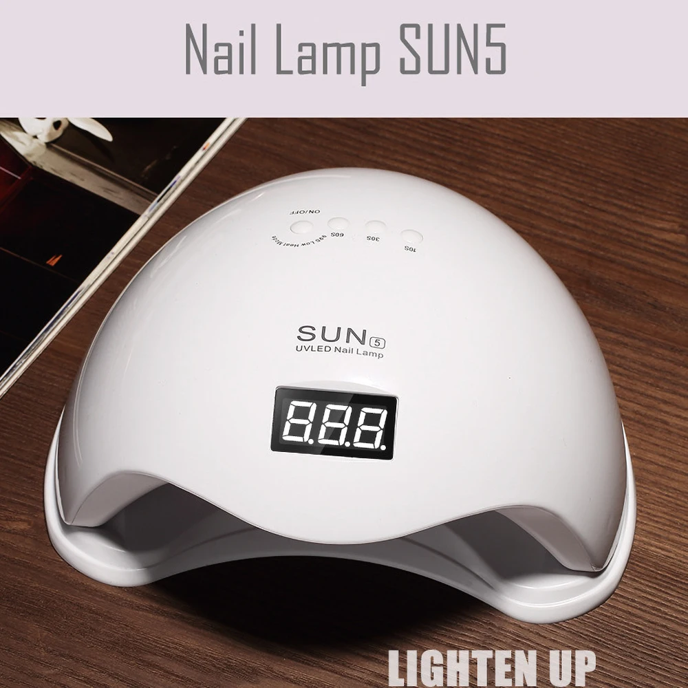 48W UV Светодиодная лампа для сушки ногтей всех типов геля 24 Pcs Новый дизайн