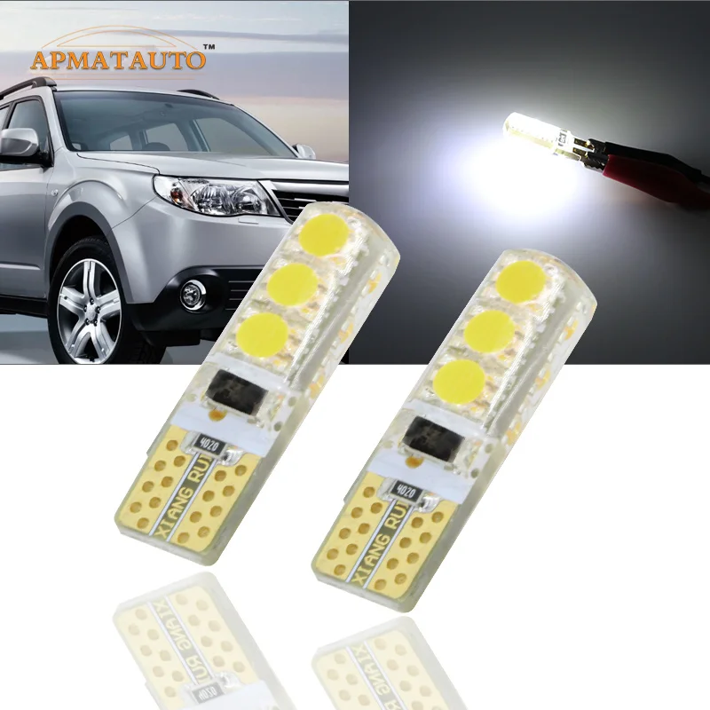 2 x T10 W5W T16 12V светодиодный светильник лампа габаритного огня источник для Subaru Impreza