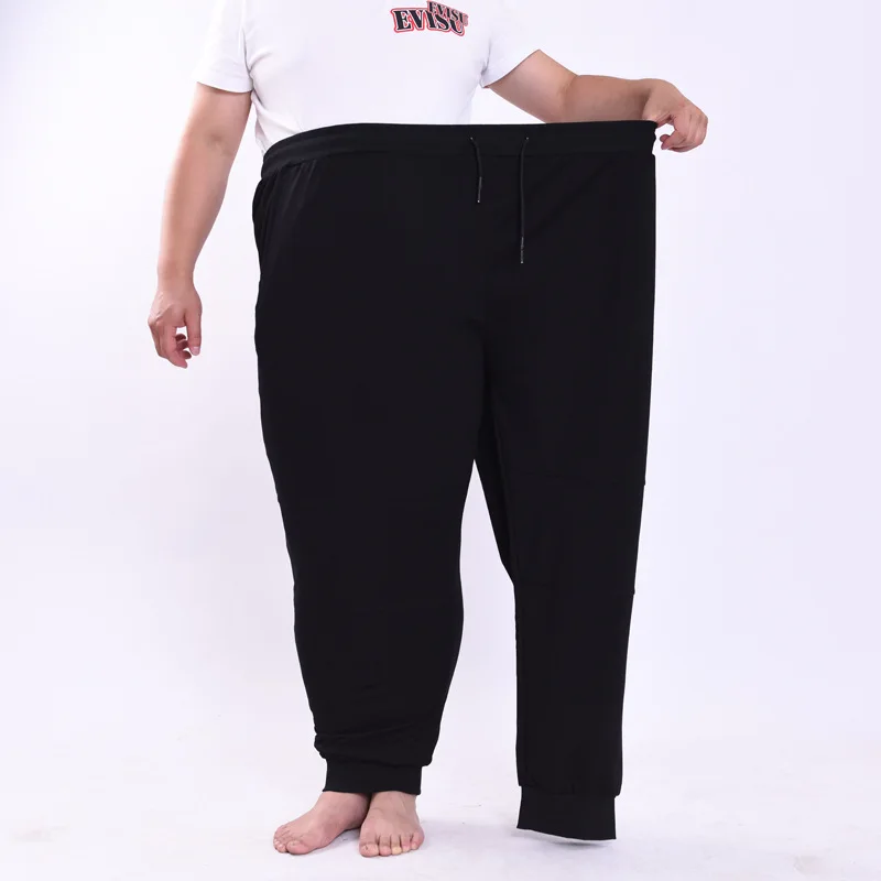 autumn Men's big pants sports 200KG plus size 14XL 15XL stretch large size 66 60 62 68 70 oversize sweatpants black 50 52 54 56 business casual pants