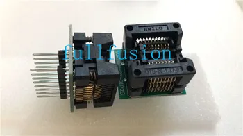 

OTS-16(20)-1.27-01 SOP16 IC Test Socket 1.27mm Pitch IC body size 5.4mm SOP16 TO DIP Burn in Socket