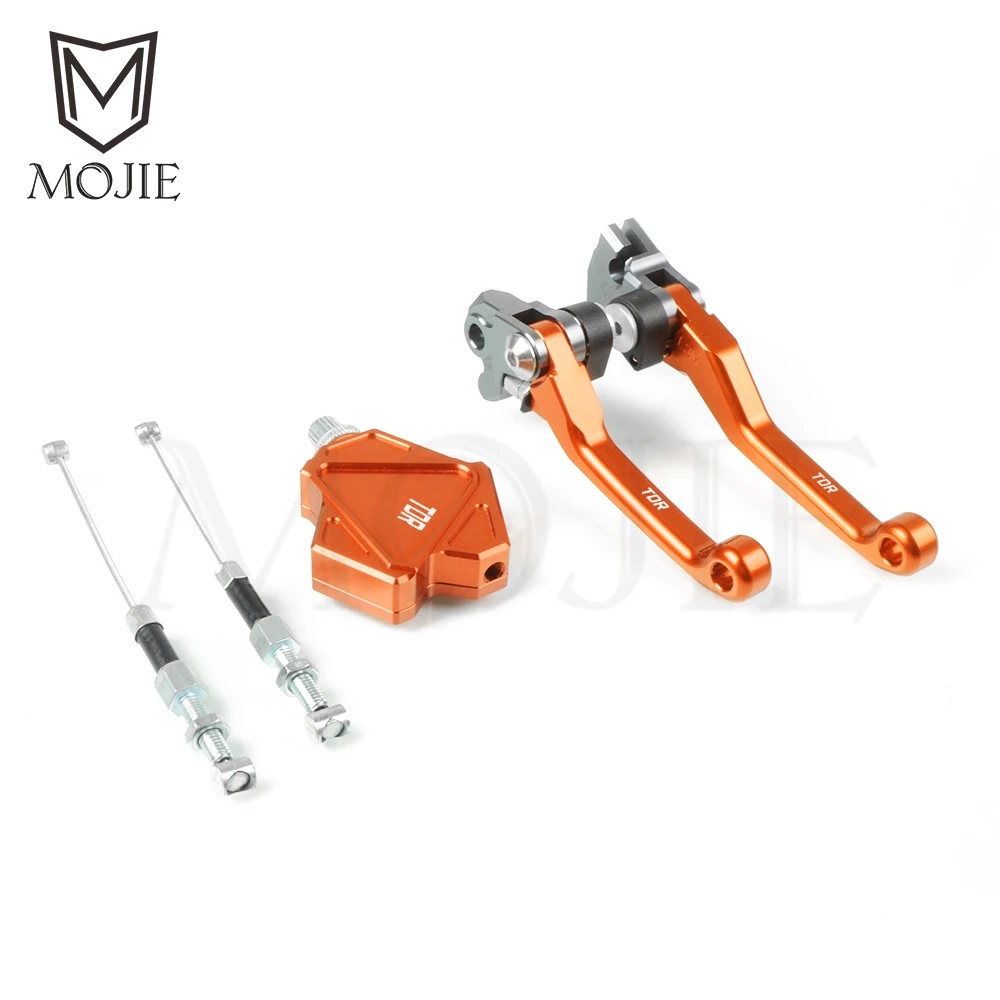 Для YAMAHA TDR125 TDR240 TDR250 TDR 125 240 250 Мотокросс ЧПУ поворотный тормоз трюк рычаг сцепления легко тяните кабель системы мотоцикла - Цвет: TDR240 88-90 Orange