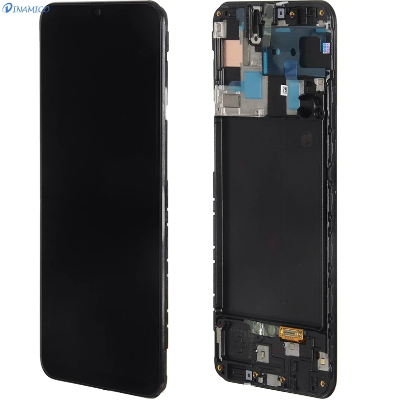Dinamico продвижение для samsung Galaxy A50 Lcd A505F A505FD A505A дисплей кодирующий преобразователь сенсорного экрана в сборе A505 Lcd с рамкой