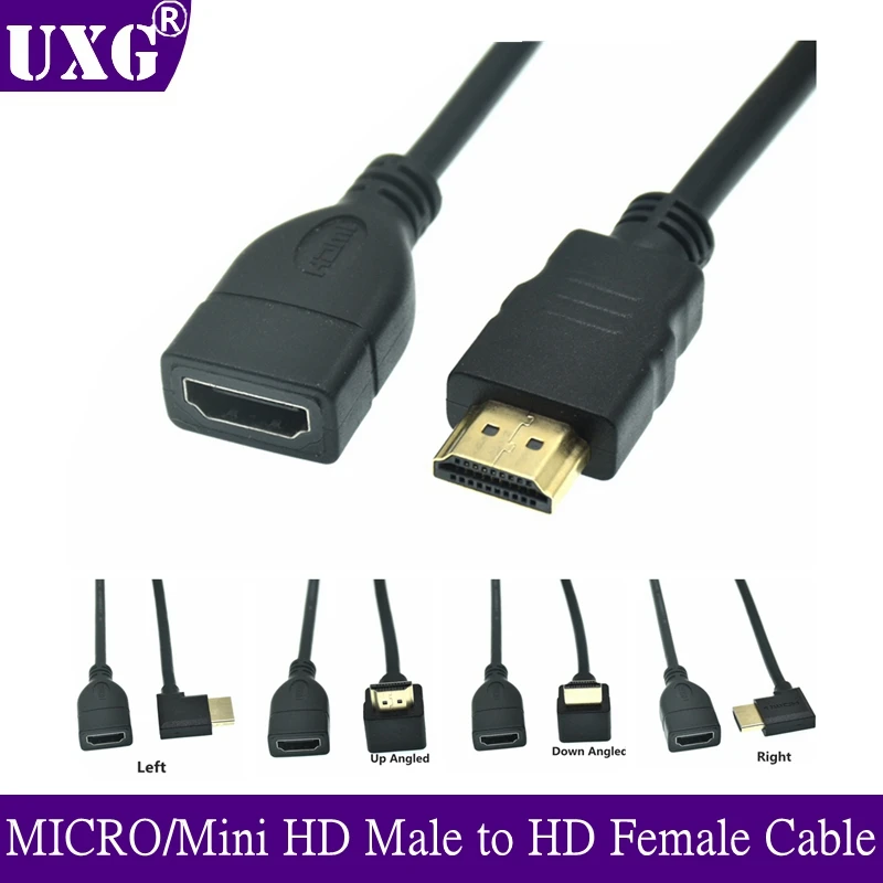 15 см Япония и Южная Корея кабель HD HDMI к DVB-T переходник с внутренней резьбой мини