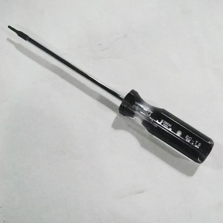

Anycheck High Hardness Plum Screw Driver T5 Transparent Color Stripes Screwdriver Manual Knife Floral Headdress Screw Driver Who