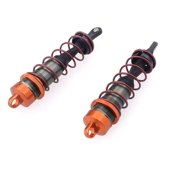 

2Pcs Metal Front Shock Absorbers for 1/8 Scale JLB HSP EM Racing DHK HPI ZD Racing RC Car Truck