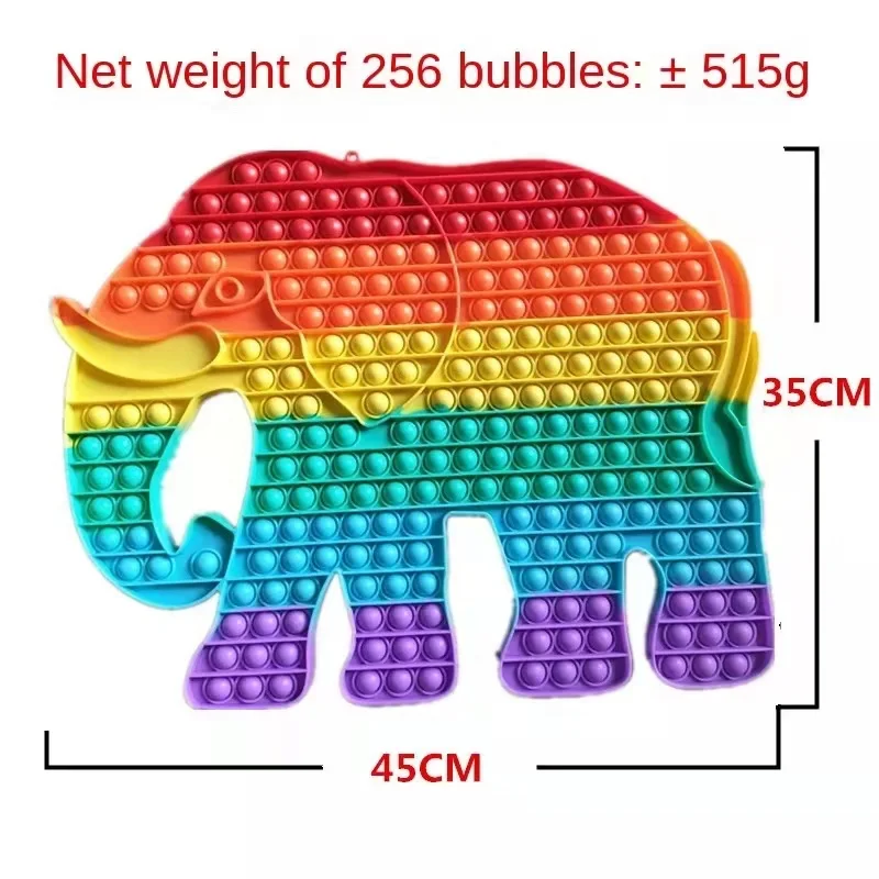 Elephant Push Pop Bubble Fidget Toy- Order Wholesale