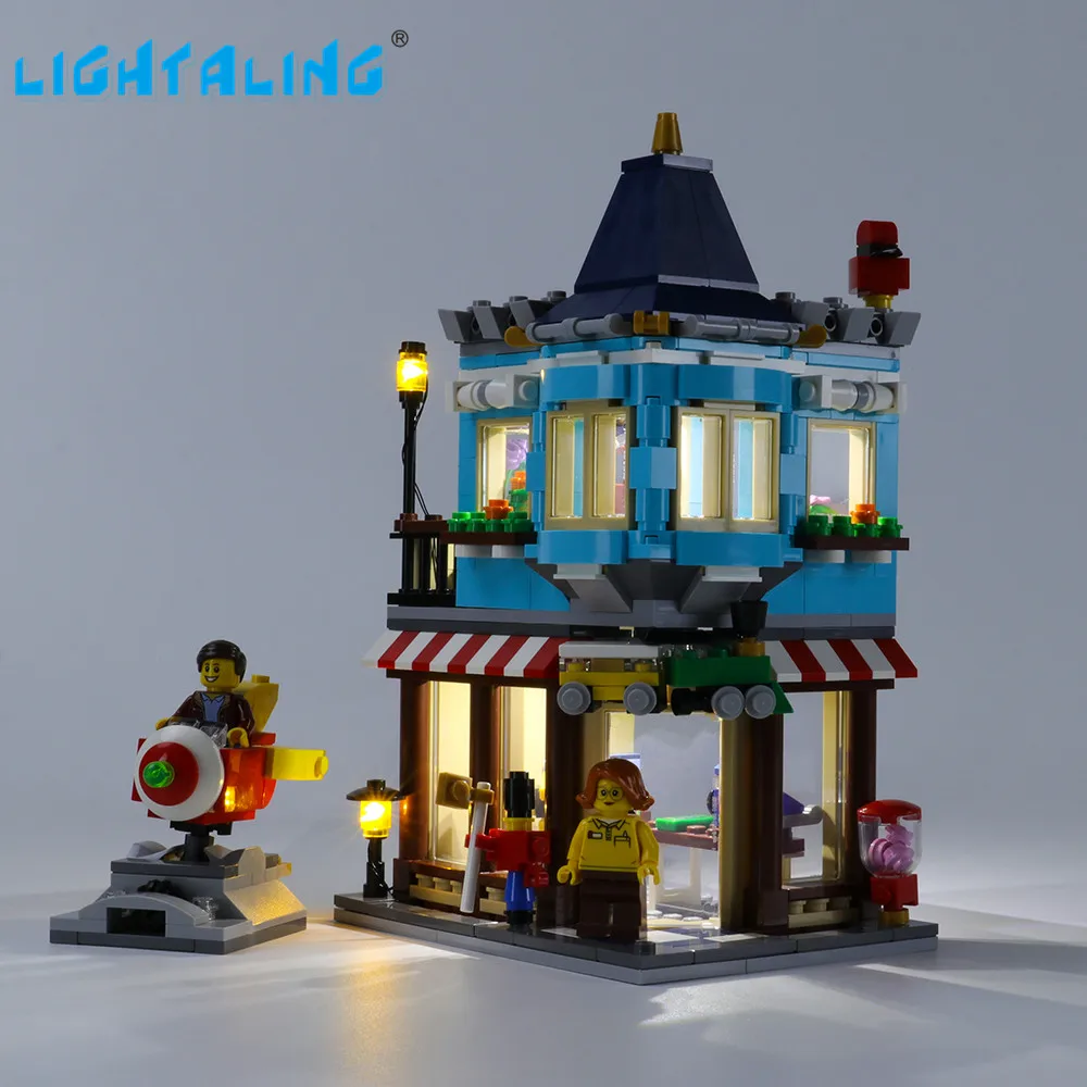 

Lightaling Led Light Kit For Creator Townhouse Toy Store Building Blocks Compatible With 31105 ( Lighting Set Only )