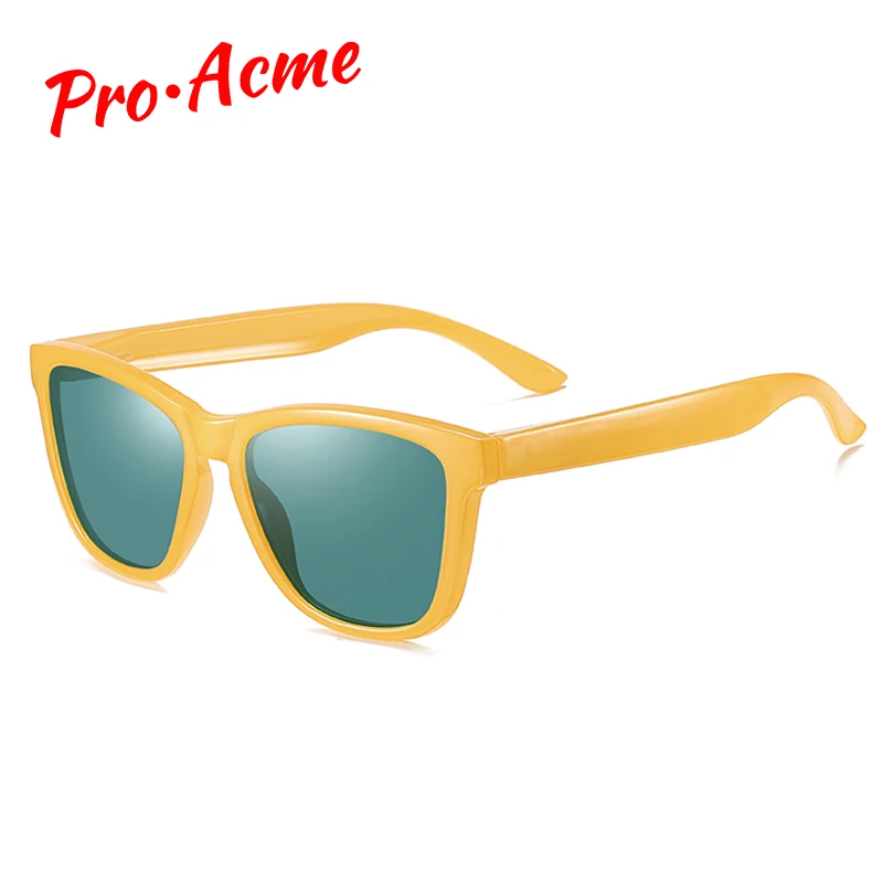 Pro Acme, новинка, фирменный дизайн, поляризованные солнцезащитные очки для мужчин, женщин, мужчин, для вождения, Ретро стиль, квадратные солнцезащитные очки, sonnenbrille, UV400, PC1354A