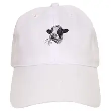 Happy Holstein Friesian Dairy Cow бейсболка