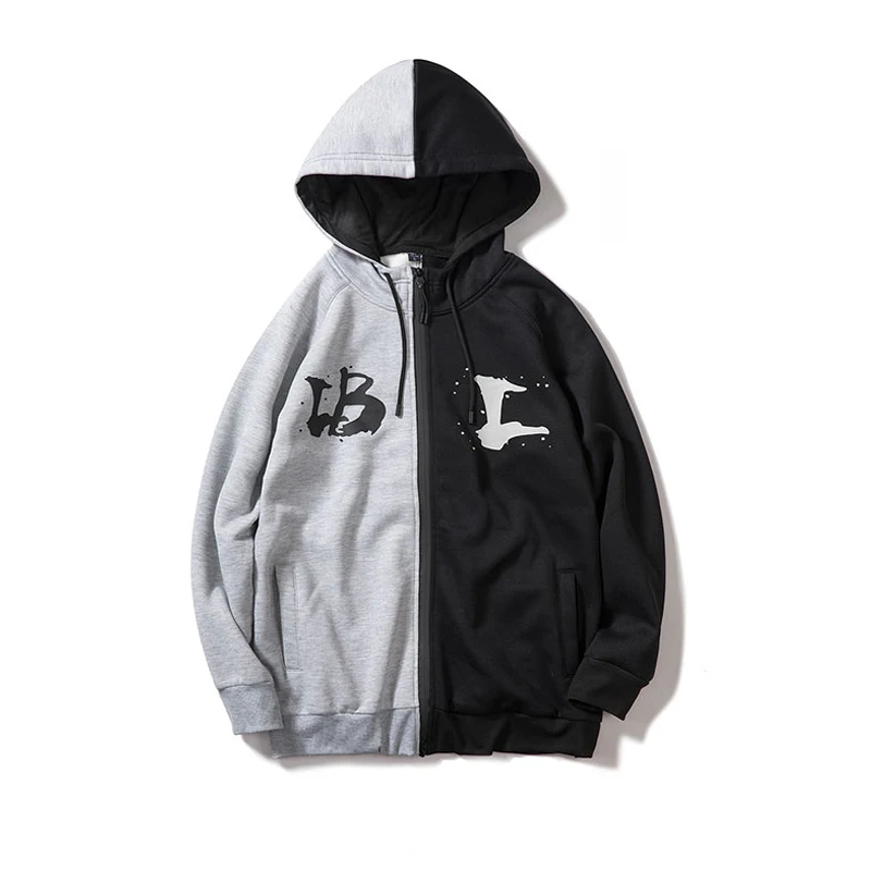 

2019 New Men Hooded Autumn Stitching Hoodie Fans Hoodies Men Streetwear Homme Sweatshirt EU Size