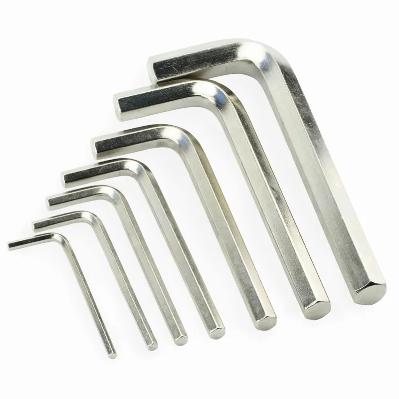 

Hex Key Allen Wrench 1/16"- 1/4" Inch 1.5mm-6mm Metric Size Chromium-vanadium Steel Spanner Short Arm Tool Set Hexagon Keys Set