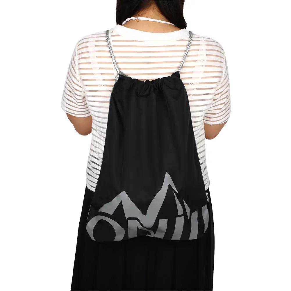 Outdoor backpack with drawstring