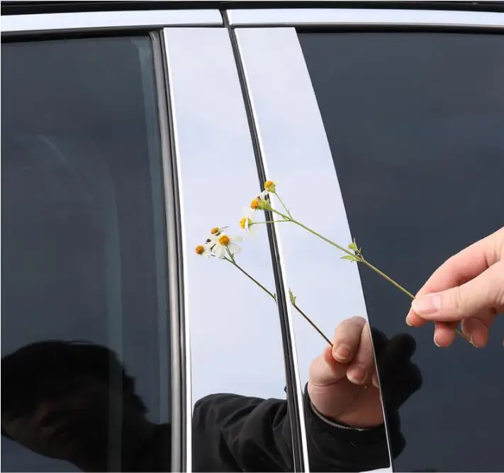 Отделка окна из нержавеющей стали подходит только для Volkswagen 11-18 новая модификация Passat, Специальная декоративная полоса модификации
