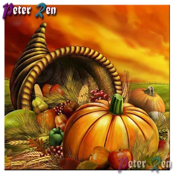 

5d New product launch pumpkin Diamond painting DIY Square/round Rhinestones cross stitch embroidery Handmade Halloween gifts