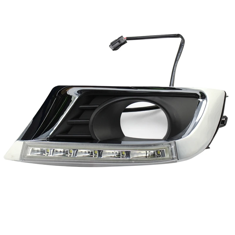 Для Toyota Camry 2009-2011 Drl Габаритные огни 12В Светодиодная лампа с отложным воротником желтый сигнал