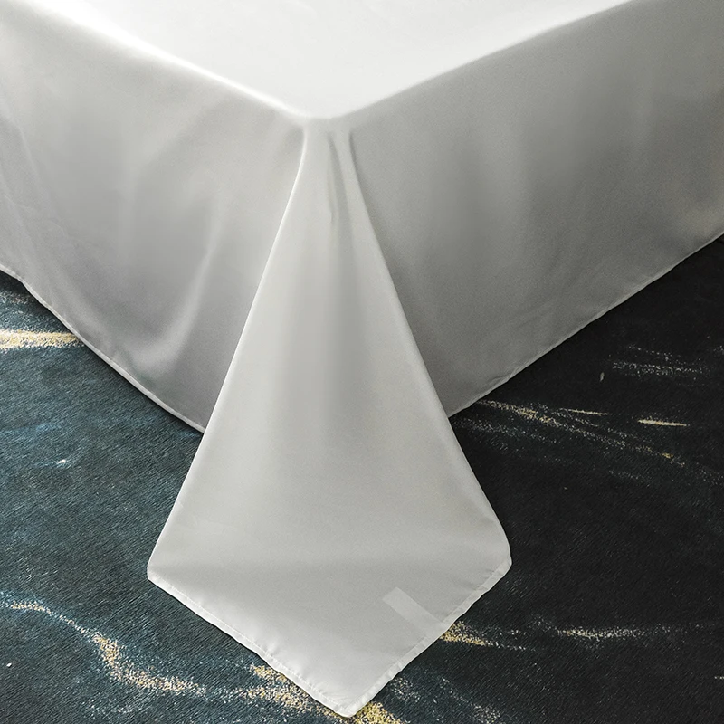 GXC новый роскошный Шелковый белый красивый комплект постельного белья с принтом