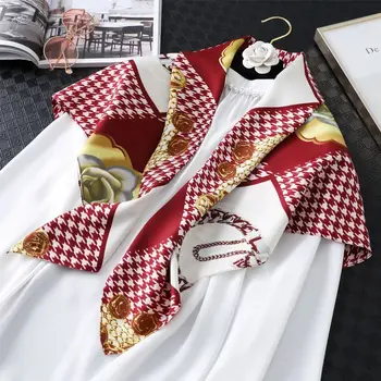 

2020 New Brand Women Silk Scarf Winter Lady Shawls Pashmina Hijabs Scarves Wraps Bandana Poncho Foulard Femme Cachecol Bandanas