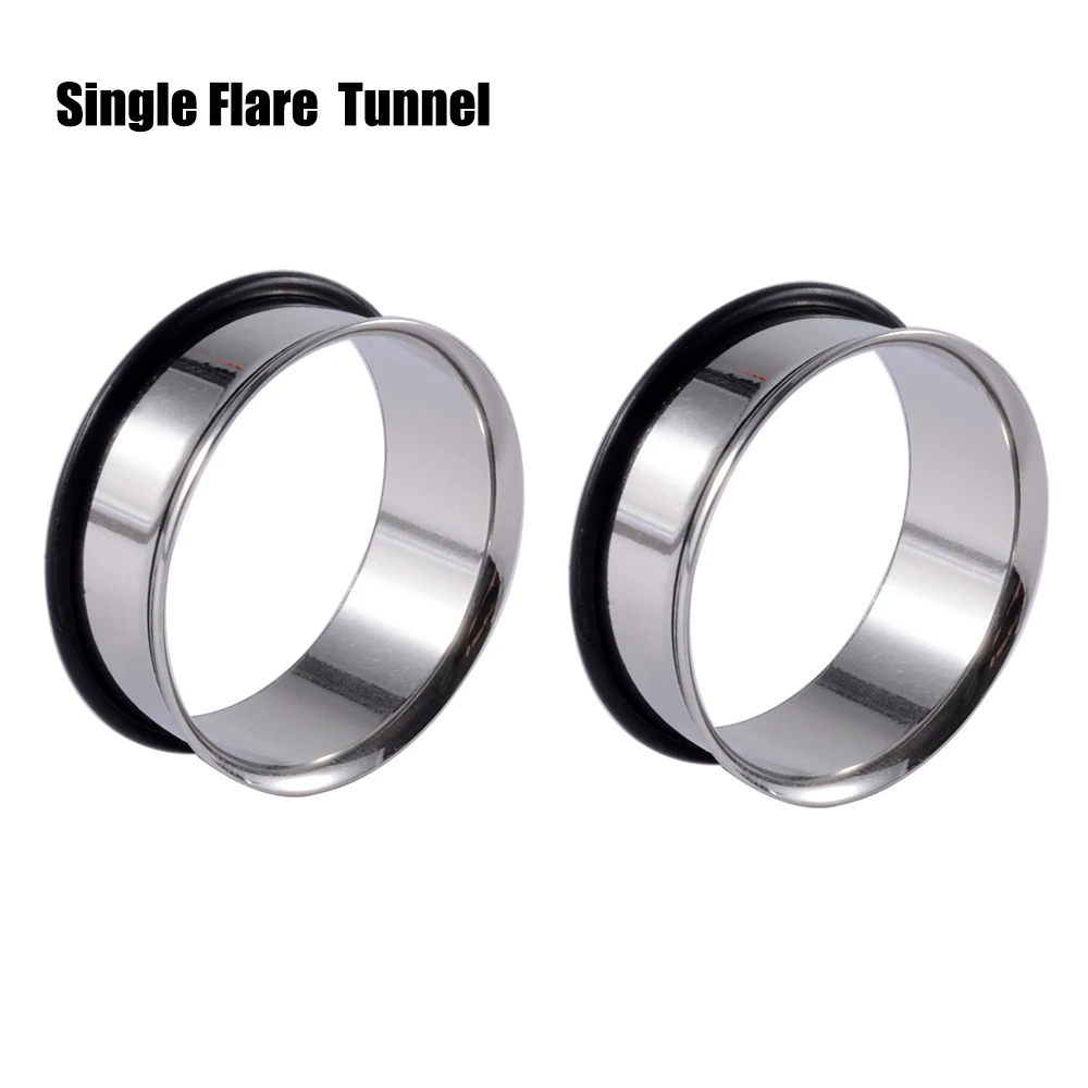 2PC Acrylic Spiral Ear Stretcher Taper Big Size Piercing Ear Expander Steel Tunnel Plugs Body Jewelry 12mm-24mm