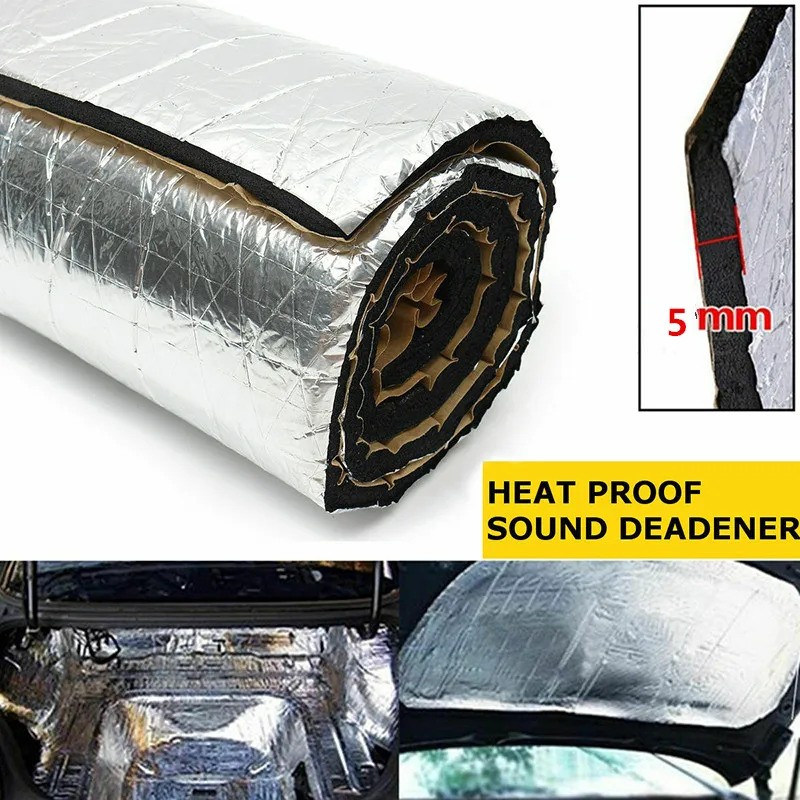 

100*40m 5mm Camper Van Motorhome Heat Insulation Closed Cell Car Sound Deadening