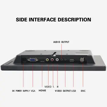 

11.6Inch IPS Monitor Hd 1366*768 Portable Computer Sub-Expansion Screen Display Game Console Monitor For Ps4 For Xbox